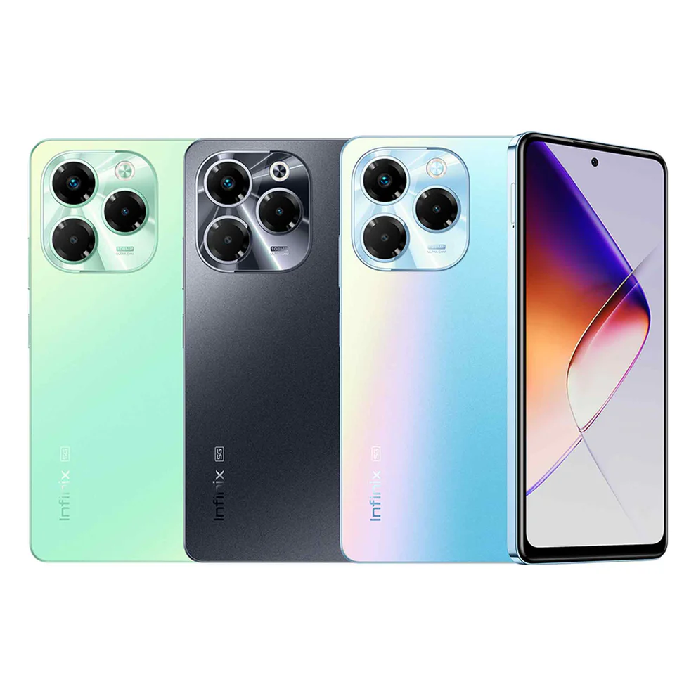 انفينيكس نوت 40 اكس - 5 جي - سعة 256 جيجابايت - رام 8 جيجا بايت - ستارليت بلاك